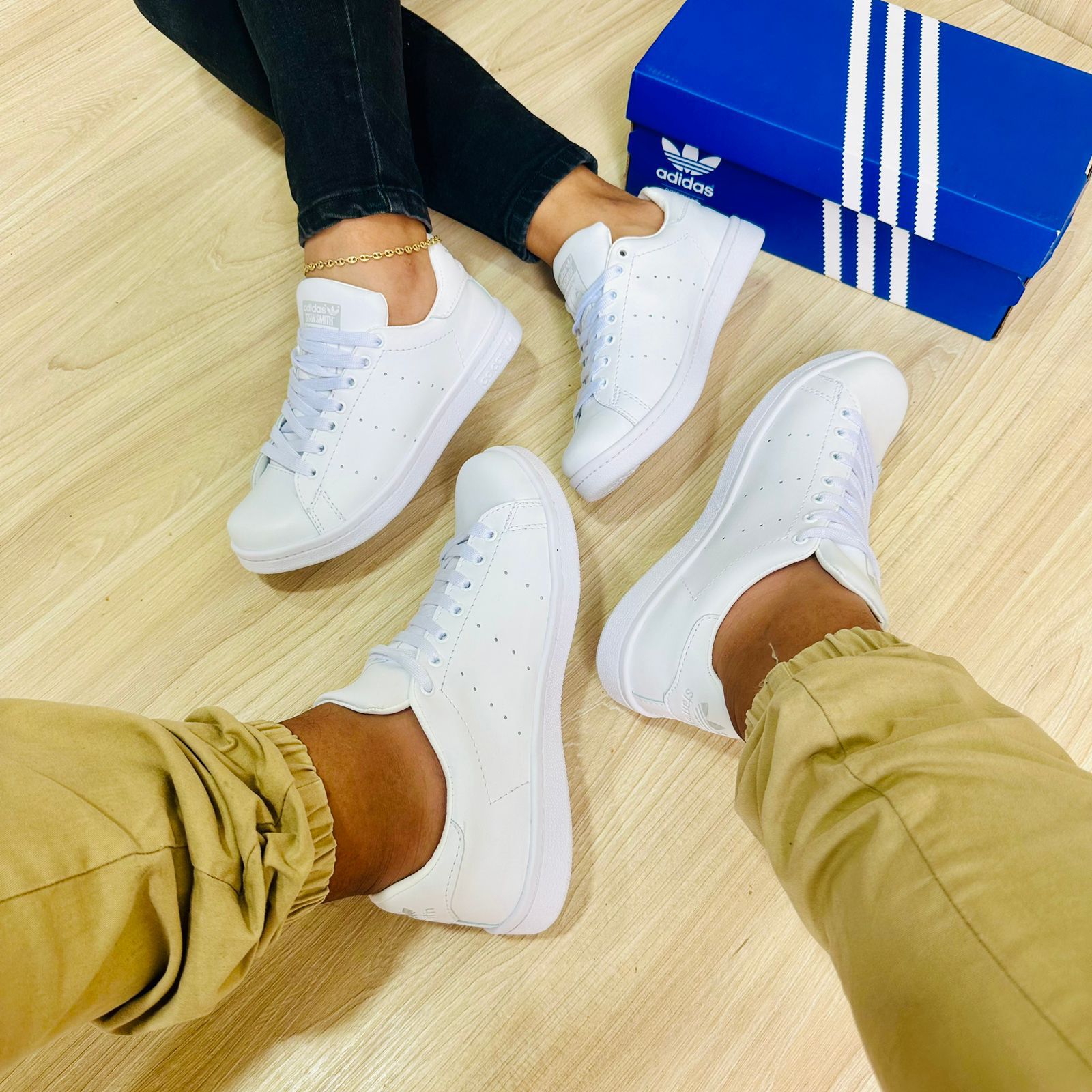 Tenis Adidas Stan Smith Blanco - Caballero - Primera Línea