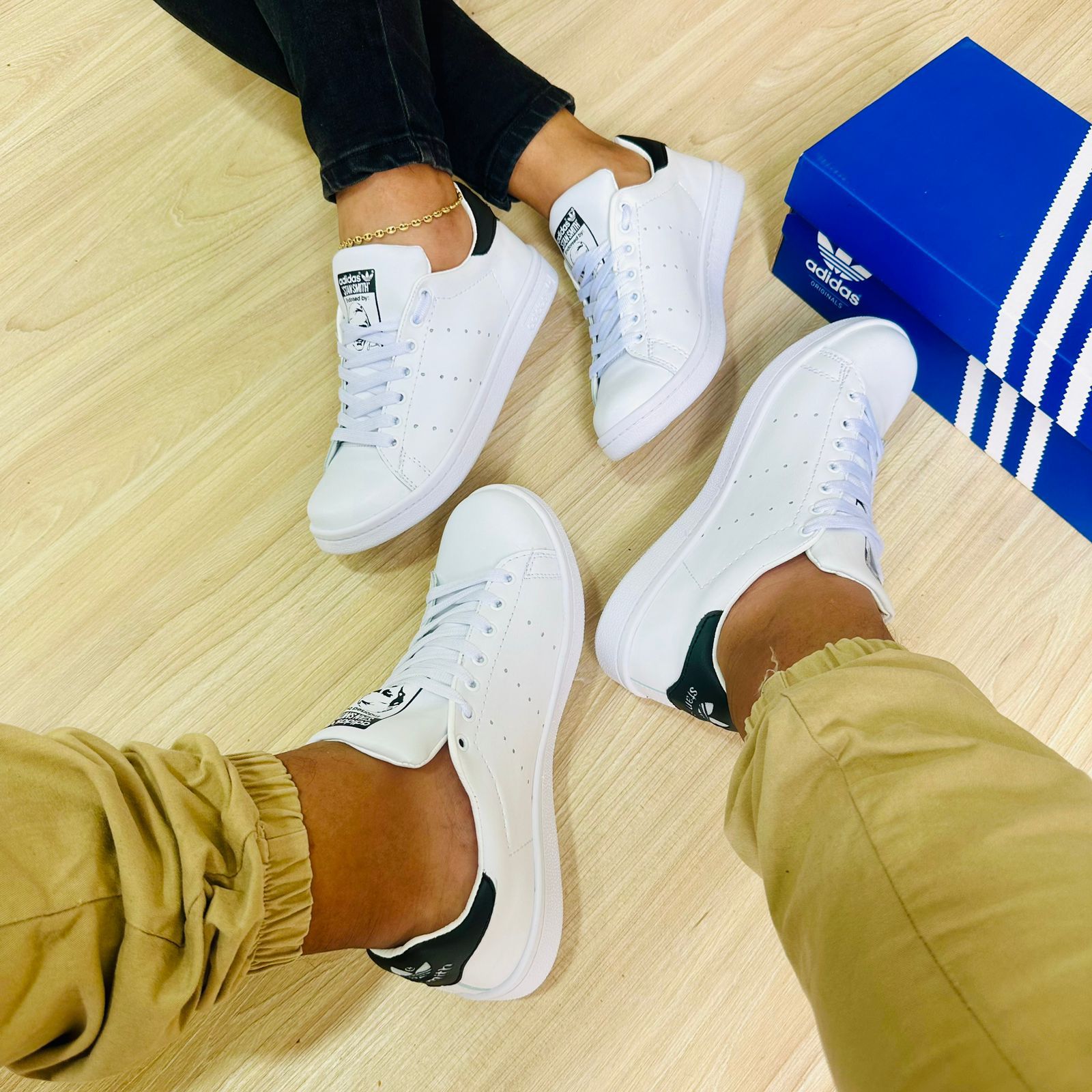 Tenis Adidas Stan Smith Blanco - Caballero - Primera Línea